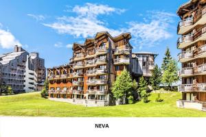 un rendu d'un bâtiment dans une ville dans l'établissement Résidence Quartier Falaise - maeva Home - 2 pièces 4 pers Confort MAE-5168, à Avoriaz