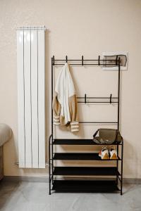 En eller flere senge i et værelse på Modern Escape in Chisinau