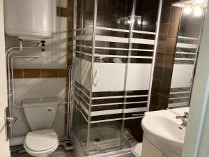 Bathroom sa Résidence Rond-Point-pistes I - Studio pour 4 Personnes 134