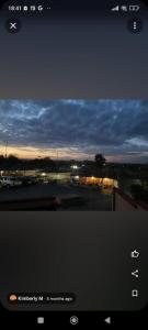 Blick auf den Sonnenuntergang/Sonnenaufgang von des Hotels aus oder aus der Nähe