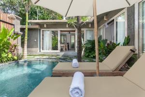 Bazén v ubytování Uma Githa Ubud by Pramana Villas nebo v jeho okolí