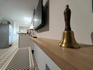 Η κουζίνα ή μικρή κουζίνα στο Studio calme et proche de Rennes +1 φωτογραφίες