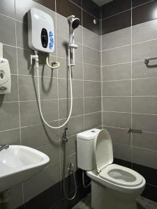 Koupelna v ubytování Hotel Rim Global Subang