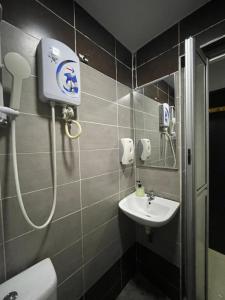 Koupelna v ubytování Hotel Rim Global Subang