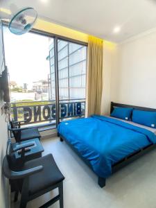 Postel nebo postele na pokoji v ubytování BING BONG HOTEL