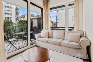 Posezení v ubytování Elegant 1BR - Limpertsberg Gem