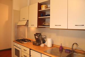 Kuchyň nebo kuchyňský kout v ubytování Appartamento Borghetto San Donato