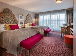 Voodi või voodid majutusasutuse Four Seasons Hotel, Carlingford toas