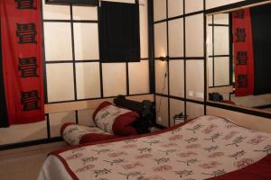 Postel nebo postele na pokoji v ubytování Thermae Grimbergen Hotel