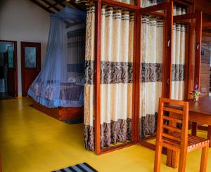 Posezení v ubytování Nine Arch Wood Cabin + 37 fotografií