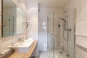 Koupelna v ubytování Hotel Stadtkrug