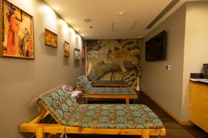 TV a/nebo společenská místnost v ubytování Kate Hotel Special Class & SPA