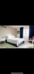 Postel nebo postele na pokoji v ubytování Hotel Suite Santa Rosa
