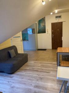 Posedenie v ubytovaní Na Fali Apartament w Karwi
