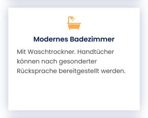 Capture d'écran d'un écran de téléphone portable avec le michimetersbaden administratormt dans l'établissement ATRIUM - gemütliche Wohnung FRITZ HABER, à Ludwigshafen