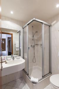 Koupelna v ubytování Hotel Stadtkrug