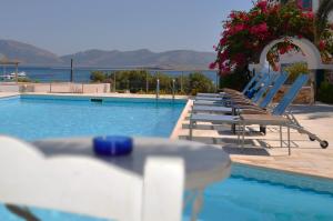The swimming pool at or close to Keros Art Hotel