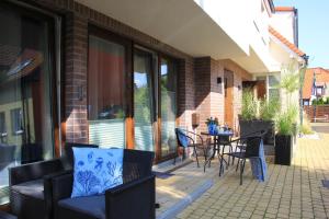 Posezení v ubytování Apartamenty Royal Maris 7 - najlepsza lokalizacja w Ustce, blisko plaży i portu, bezpłatny parking, ścisłe centrum