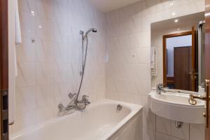 Koupelna v ubytování Hotel Stadtkrug