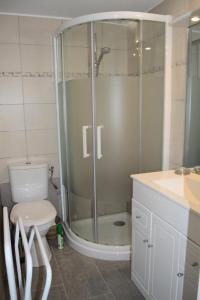 Koupelna v ubytování Résidence Maisons De La Plage - Magnifique villa pour 6 personnes entre plage et centre à Port Leucate. Réf: 1MPL_137J MAE-6464