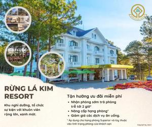 a flyer for the rinking la kiwi resort at Rung La Kim Resort in Da Lat