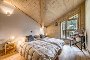 Voodi või voodid majutusasutuse Résidence Les Nouveaux Alpages - Appartement 4 avec accès au SPA MAE-6664 toas +22 fotot