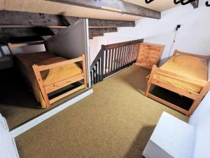 Postel nebo postele na pokoji v ubytování Résidence Cote D'oc - Appartement deux pièces mezzanine - 4 couchages PORT LEUCATE. 2CO_33A MAE-3104