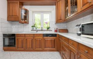 Kuchyň nebo kuchyňský kout v ubytování Cozy Home In Gornji Vinjani With Wi-Fi