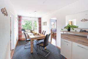 Kuchyň nebo kuchyňský kout v ubytování Allgäu-Heimat