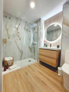 Kúpeľňa v ubytovaní NUEVO! Algaida Calahonda Beach Studio