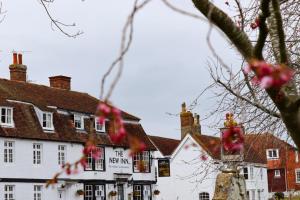 a view of the town of rye with buildings at The Gazebo in Winchelsea in Winchelsea