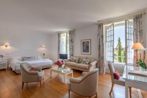 Postel nebo postele na pokoji v ubytování La Bastide en Gascogne + 29 fotografií