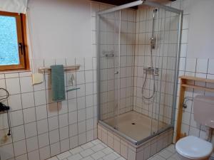 Koupelna v ubytování Lüüntjenest