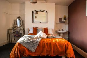 Postel nebo postele na pokoji v ubytování Spacious House with 4 parking spaces