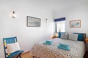 Ένα ή περισσότερα κρεβάτια σε δωμάτιο στο Casa Estrela do Mar, 2 Quartos, Praia de São Rafael, Albufeira +9 φωτογραφίες