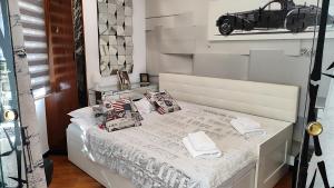 Ein Bett oder Betten in einem Zimmer der Unterkunft Terrasa de Mercado Central