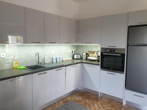 A kitchen or kitchenette at Bei Kosta