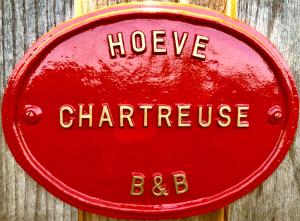 Certifikát, hodnocení, plakát nebo jiný dokument vystavený v ubytování Hoeve Chartreuse