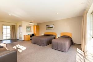 Posezení v ubytování Aspen Court Motel Taihape