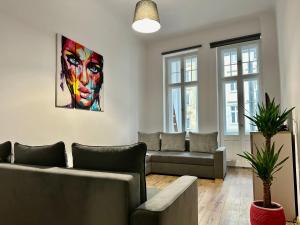 Posezení v ubytování Sophie Apartment + 8 fotografií