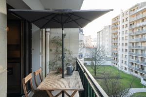 Balkon atau teras di L'Escapade ~ T2 lumineux ~ Proche Paris et RER A