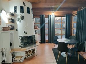 Posezení v ubytování Villa Ema