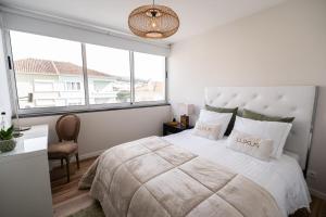 Postel nebo postele na pokoji v ubytování Luxus Charming Apt