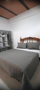 Ein Bett oder Betten in einem Zimmer der Unterkunft Hermoso apartamento en Lérida.