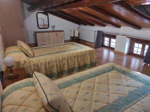 Krevet ili kreveti u jedinici u okviru objekta Casa Rural La Maestra