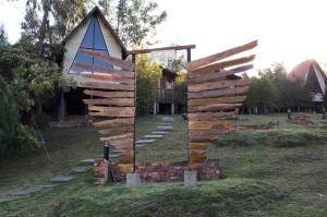 Zahrada ubytování Cabanas Villa Helena