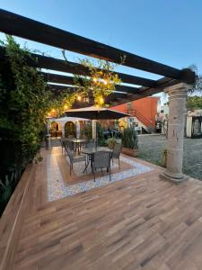 Patio nebo venkovní prostory v ubytování Hotel Boutique Real Tequila