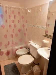 Ένα μπάνιο στο Apartamento céntrico 3 ambientes