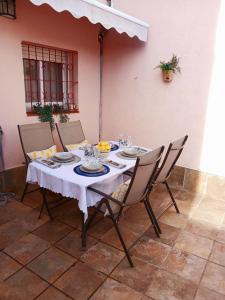 Patio alebo iná vonkajšia časť ubytovania EL LLIMONER