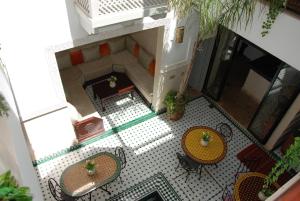 Posezení v ubytování Riad Magnolia&SPA